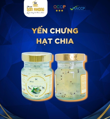 YẾN CHƯNG SƠN KHANG HẠT CHIA – HŨ 75ML