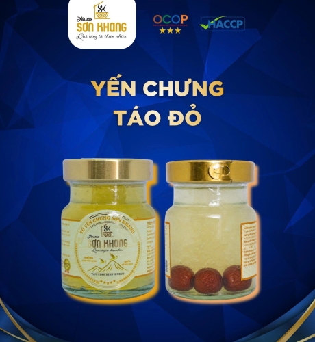 YẾN CHƯNG SƠN KHANG TÁO ĐỎ – HŨ 75ML