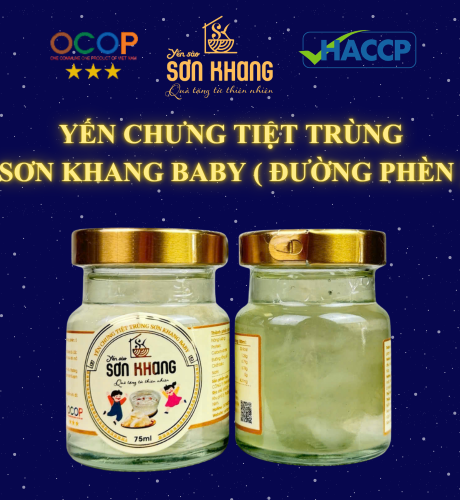 Yến chưng tiệt trùng đường phèn hủ 75ml